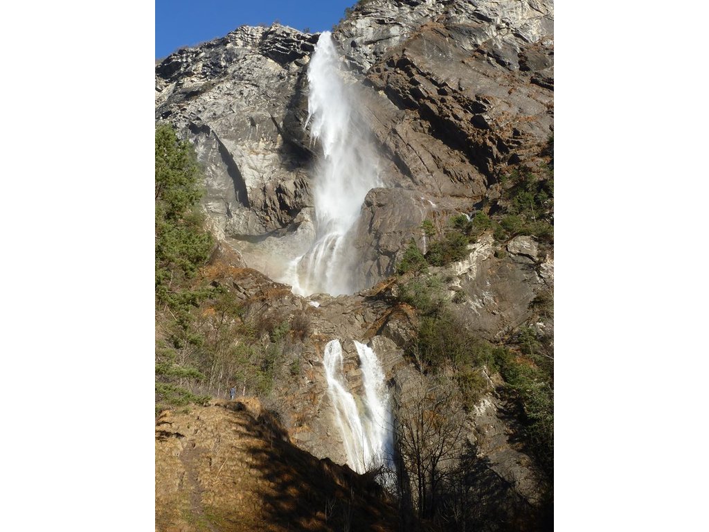 La cascade d'Arpenaz