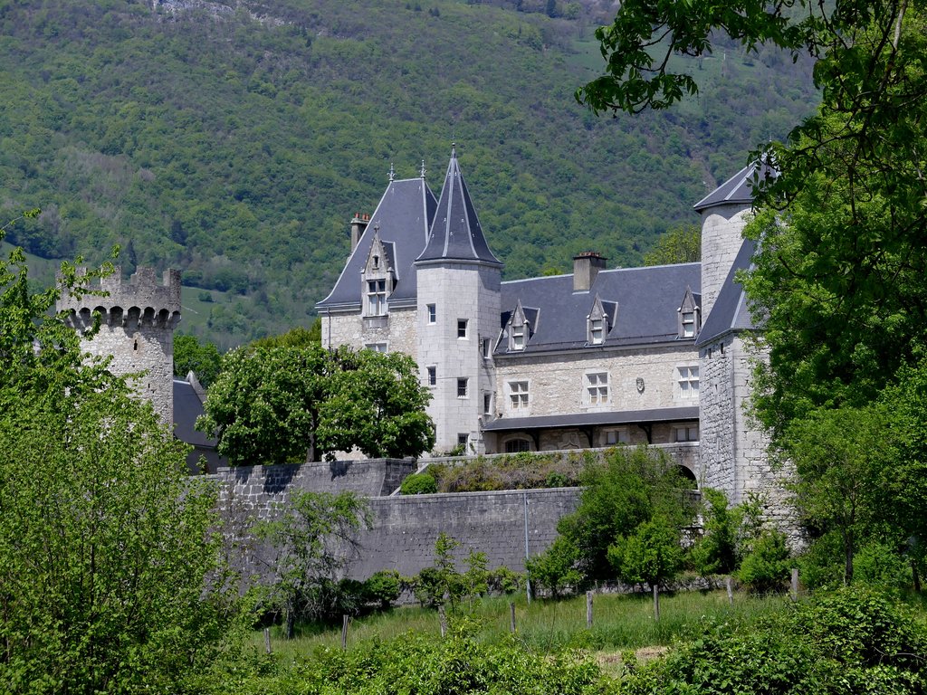 Partie du Château de la Bâtie à Barby (mai 2023)