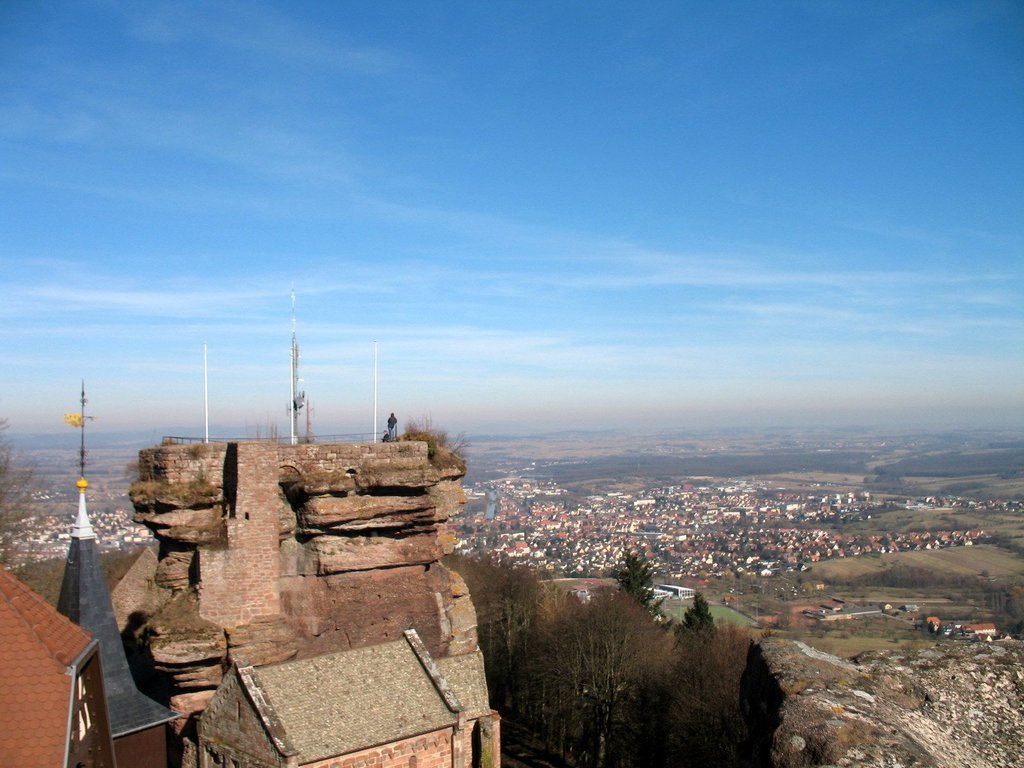 Haut-Barr castle (looking NE) - panoramio