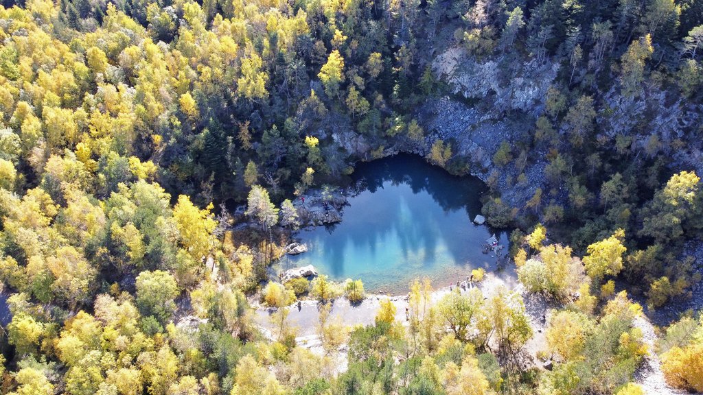 Le Lac bleu de Champclause