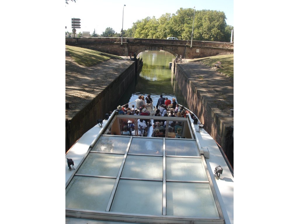 Croisière Canal de Brienne sur Toulouse
