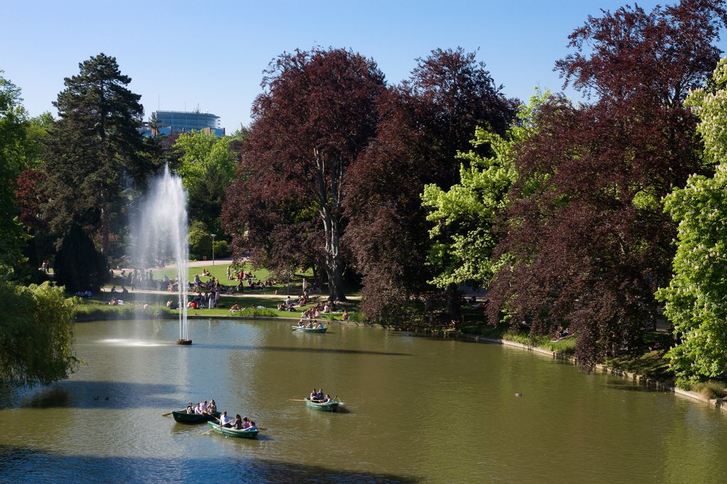 Lac du parc de l'Orangerie