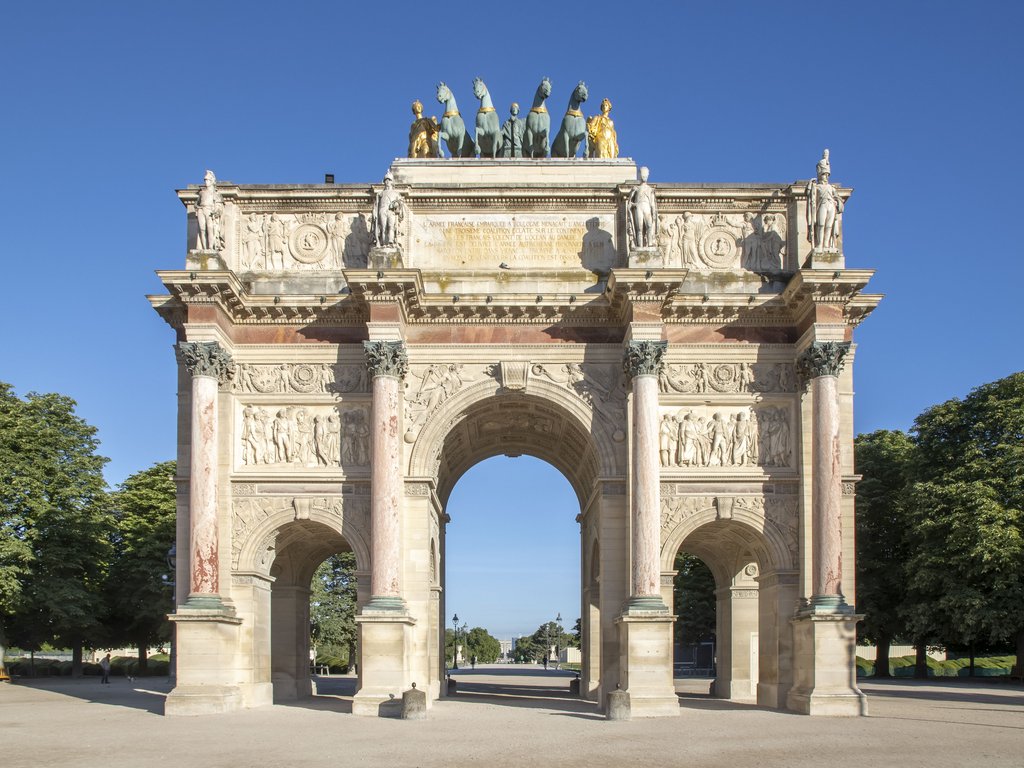 Arc de triomphe du Carrousel Face avant