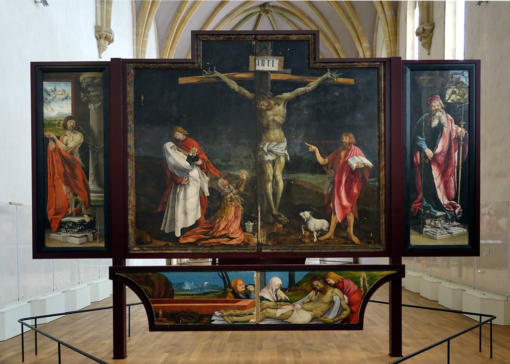 Le retable d'Issenheim du XVIe siècle,