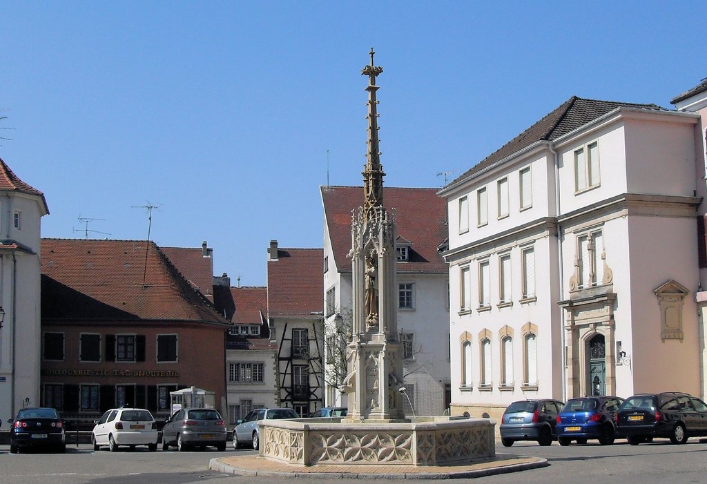 Altkirch, Fontaine de la Vierge