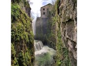 Les Planches-en-Montagne, première cascade des gorges de la Langouette