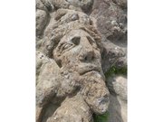 Sculpture sur les rochers de Rothéneuf
