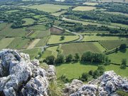 Vue depuis la roche de Solutré