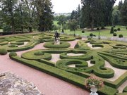 Château de Drée - Jardin de buis côté sud