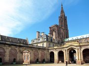 La cour du Palais Rohan à Strasbourg