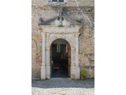 Portal of Saint Sauveur Church in Severac-le-Chateau