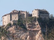 Château vieux et château jeune de Bruniquel