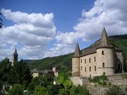 Chateau et clocher Florac