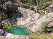 Les cascades et les piscines aux eaux turquoises de Purcaraccia