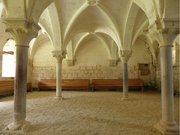 Valence-sur-Baïse (32) Abbaye de Flaran Salle capitulaire