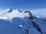 La Saulire et ses remontées à Courchevel (décembre 2019)
