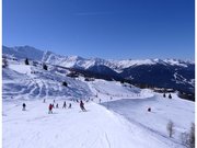 Piste de L'Arpette sous Col des Frettes aux Arcs (hiver 2023)