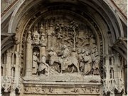 Le portail de l'Église Notre-Dame de La Neuville de Corbie,