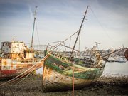 Cimetière de bateaux à Camaret-sur-Mer