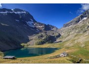Lac de la Muzelle et la pierre percée