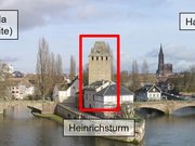 Ponts couverts de Strasbourg (avec indication du nom des tours)