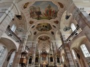 Ebersmunster (Bas-Rhin) - Eglise abbatiale Saint-Maurice - Voûtes de la nef - 51258595071