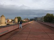 Terrasse panoramique -  une vue imprenable sur la disposition de la ville et son réseau de canaux.