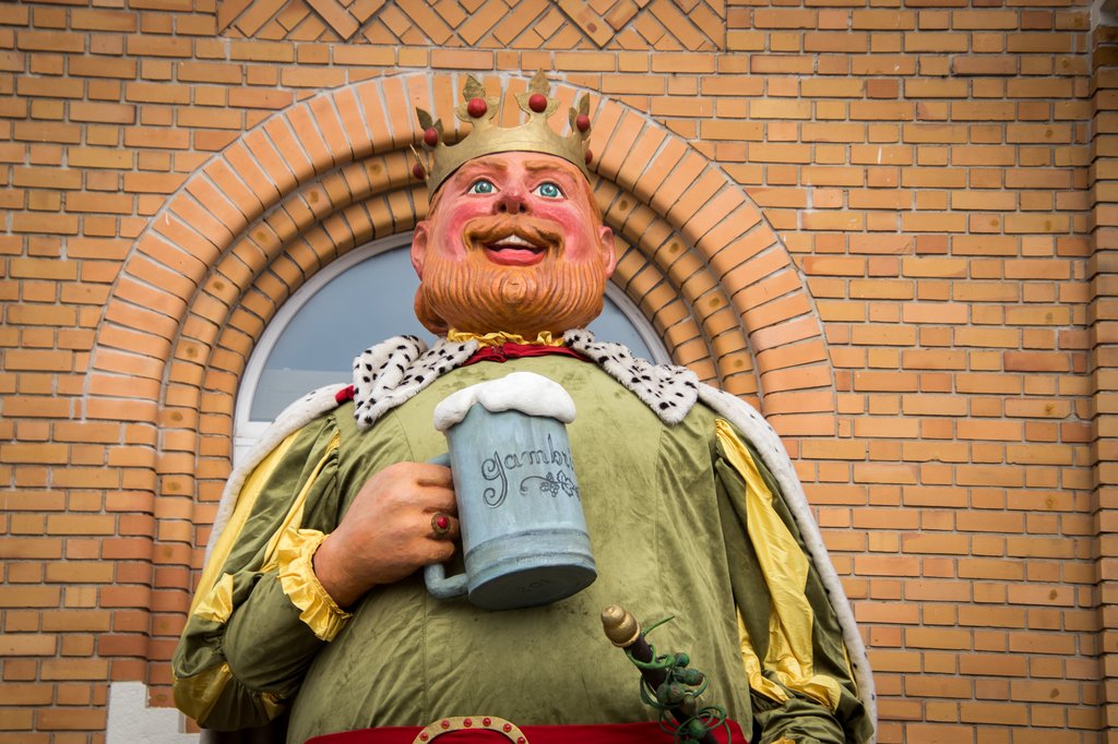 Gambrinus, roi de la bière - Géant de Béthune